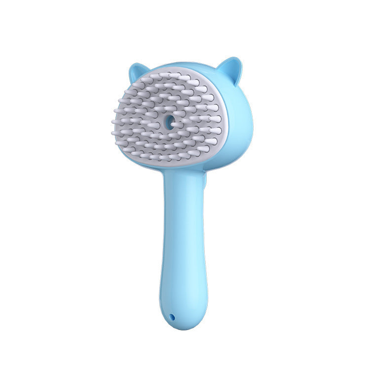 Steam Pet Grooming Brush - Rechargeable Self-Cleaning